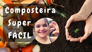 A composteira mais fácil do mundo httpsyoutubeibulESlbjIo [upl. by Arbmat]