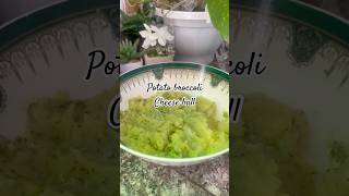 Potato broccoli cheese ball🥔 youtubeshorts trendingshorts reels trend viralvideo cooking [upl. by Ecnadnac]