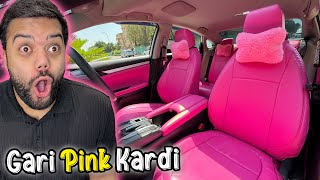 Aroob Ki Gari Pink Kardi 😱😍  Usko Bataya Bhi Nahi 🤣 [upl. by Massingill865]