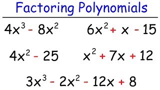 How To Factor Polynomials The Easy Way [upl. by Dragon292]