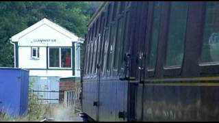 quotThe Welsh Mountaineerquot passes Llanrwst North Station [upl. by Germaine181]