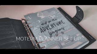 Moterm A5 planner set up  Мой ежедневник на 2023 год  наполнение [upl. by Iem162]