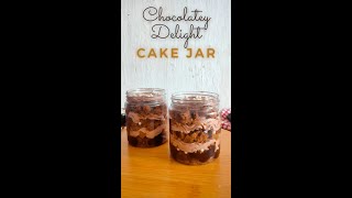 Chocolate cake jar  chocolatey delight  The Foodness [upl. by Ralina]