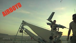 Insitu ScanEagle Launch And Capture [upl. by Schumer886]