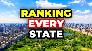 Ranking All 50 STATES in AMERICA from WORST to BEST [upl. by Kaliski787]