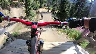 TONYS LAST MTB RIDE  PARALYZED AFTER CRASH  FREIGHT TRAIN WHISTLER [upl. by Arne452]