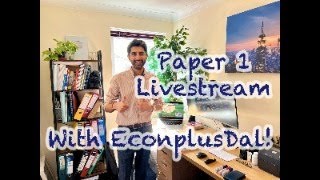 Paper 1 Live Stream with EconplusDal Lets BLITZ Paper 1 [upl. by Feodora]