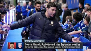 No Pochetino for USMNT September friendlies [upl. by Slerahc98]