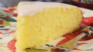 Lemon Frosted Lemon Cake Recipe Demonstration  Joyofbakingcom [upl. by Felice]