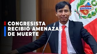 🔴🔵Congresista Ancalle recibió amenazas de muerte tras fiscalizar obra en Arequipa [upl. by Annauqal443]