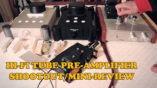 HiFi Tube Preamps Shootout Test Nobsound Marantz 7 vs Shigeru Wada vs TP Audio [upl. by Schrick300]