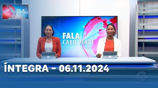 FALA CABO VERDE ÍNTEGRA 06112024 [upl. by Anerbas]