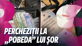 Știri Percheziții la „Pobeda” lui Șor Șia început mandatul Încă o tentativă 07102024 [upl. by Ihab992]