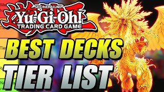 Yugioh Best Decks Tier List POST Legacy of Destruction [upl. by Ecyoj]