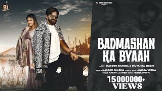 Badmashan Ka Byaah Official Video  Masoom Sharma  New Haryanvi Song  Divyanka Sirohi [upl. by Michele]