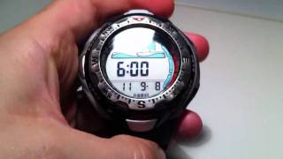 Triple Sensor Casio Pathfinder SPF40 [upl. by Sutelc479]