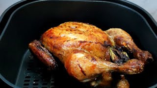 Air Fryer Juicy Roasted Chicken [upl. by Kcinimod]