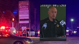 Escambia County Sheriffs Office press conference on triple killing [upl. by Nahum301]