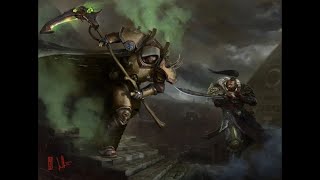 Jaghatai and Mortarion throw down in the ruins of Prospero [upl. by Valina]