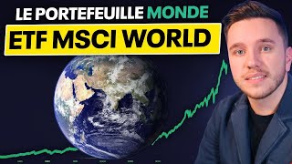 ETF MSCI World  les meilleurs ETF les dividendes 100 Monde suffit  performance [upl. by Postman782]