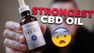 I Tried The Most Potent CBD Oil  Heres What Happened [upl. by Anahs]