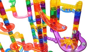 How to Build Marble Run EXTREME Set Marble Genius [upl. by Aicenra126]