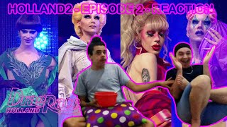 Drag Race Holland  Season 2  Episode 2  BRAZIL REACTION [upl. by Ahsatam]