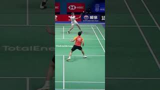 Loh Kean Yew vs Victor Axelsen Master class Smash at 2021 World Championshipbadmintonsmashmaster [upl. by Orabel364]