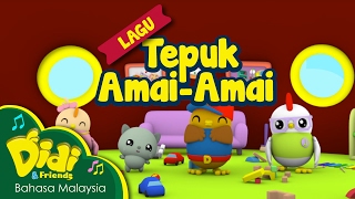 Lagu Kanak Kanak  Tepuk Amai Amai  Didi amp Friends [upl. by Ostap520]