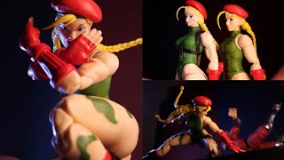 Ep46  Jada Toys Cammy Review  Street Fighter II  Comparison vs SH Figuarts [upl. by Lleneg]