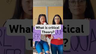 What is critical theory in 60 seconds [upl. by Peednus]