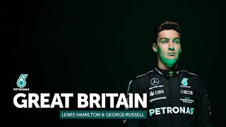 British Grand Prix 2023 🇬🇧  PETRONAS Race Preview with Lewis Hamilton and George Russell [upl. by Mitzl]