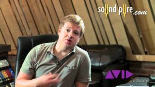 EUCON Support For Avid ProTools 9  Euphonix Artist Series Demo [upl. by Nohsyar]