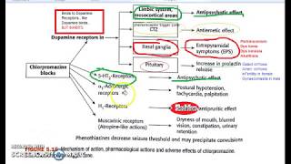 Pharmacology 301 a Anti Psychotics Classification Chlorpromazine [upl. by Aikaz438]