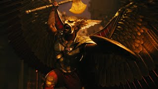 Hawkman DCEU Powers and Fight Scenes  Black Adam [upl. by Ailhad529]