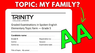 Is My Family Topic allowed for B1 Test UK 2024 [upl. by Aitrop828]