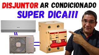 🔴Disjuntor para Ar Condicionado Split 220v [upl. by Ahsimaj567]