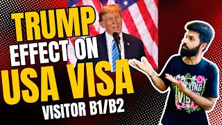 Trump Effect on USA Visitor B1B2 Visa  Mass Deportation  2025  Tips for visitor visa B1B2 [upl. by Ardnosac337]