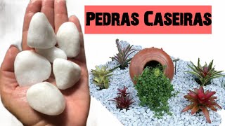 Pedras Decorativas CaseirasPedrinhas de Jardim 🌻 [upl. by Iadahs]