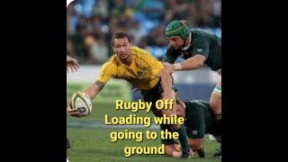 Rugby Support Contact Off Load Drill [upl. by Joris]