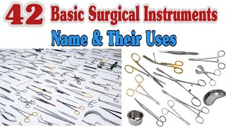 Surgical Instruments Name Pictures and Uses [upl. by Anny273]