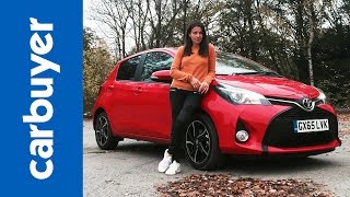 Toyota Yaris hatchback review  Carbuyer [upl. by Nainatrad]