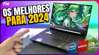 TOP MELHORES Notebooks Gamer BONS E BARATOS para Jogar Trabalhar e Estudar em 2024 [upl. by Breen]