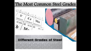 the most common steel grades أكثر درجات الصلب شيوعًا [upl. by Brigida210]