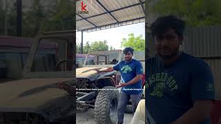 PROJECT JEEP WRANGLER FOR SALE  jeepwrangler mahindra jeepmodified automobile jeep chennai [upl. by Ardaed]