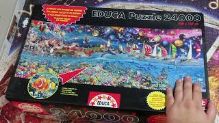 Presenting quotLifequot the 24000 piece jigsaw puzzle [upl. by Otrevire]