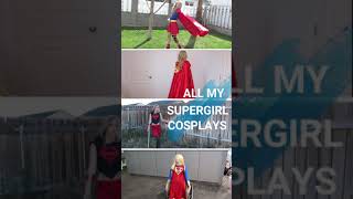 All of my Supergirl Cosplays [upl. by Assyla504]