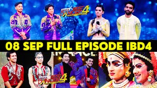 08 September 2024 Full Episode Indias Best Dancer 4  All Contestants Scoring Today in IBD Season 4 [upl. by Fleischer]