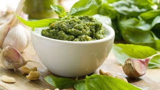 Cómo hacer salsa pesto  Karlos Arguiñano [upl. by Ithaman]