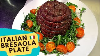 How to Garnished  italian Cured Meat Plate  Bresaola  rucola  grana sl panini vlog food recipe [upl. by Strade]